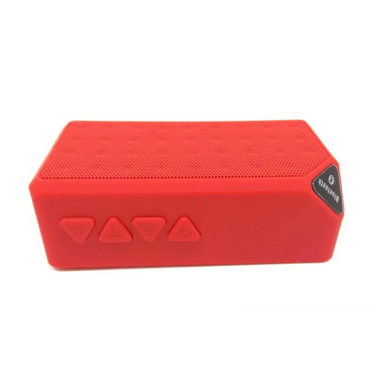 promotion gift outdoor hands free mini wireless speaker X3 Bluetooth mp3 player - ANKUX.COM