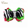 New Style Ribbon Glitter Zebra Sparkle Initial Personalized Name Girls Sports Design Hair Bow
