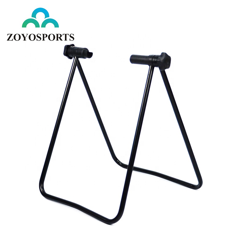 

ZOYOSPORTS Adjustable Bike Parking Display Rack Bicycle Repair Stand, Black