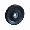 110mm plastic gym pulley wheels , gym equipment names steel weight stack