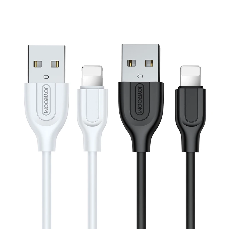 

JOYROOM S-L352 2.4 A output Charging Charger Data Sync micro usb data cable, Black;white