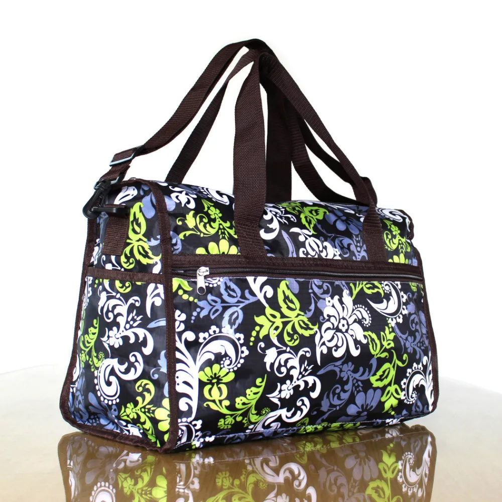 floral holdall bag