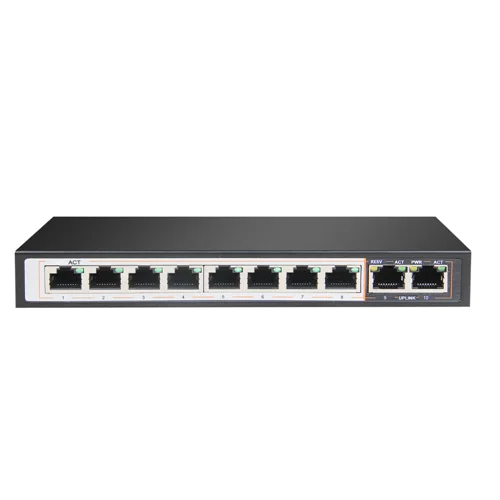 8+2 Port PoE Switch