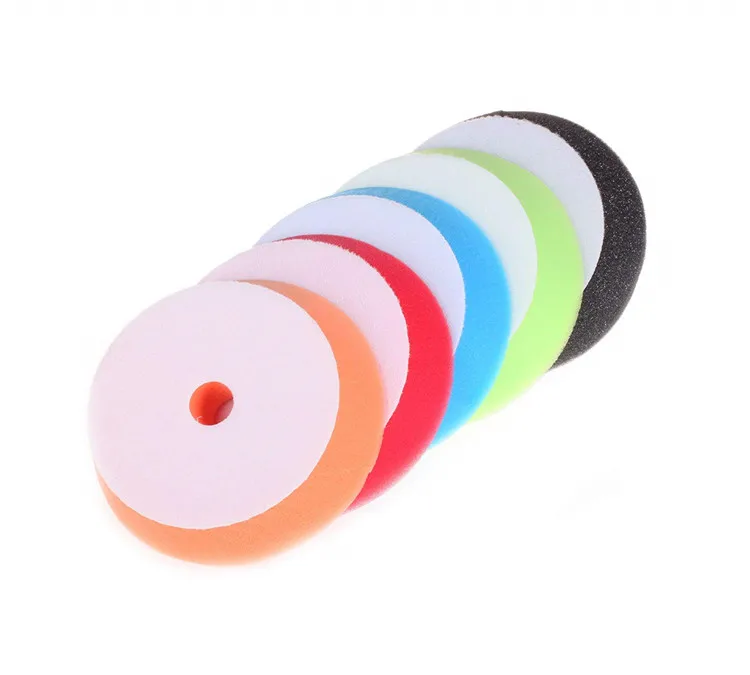 Waffle Car Polishing Pads Set Foam Sponge Polishing And Buffing Pad Kit