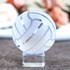 Paperweight Crystal Glass Volleyball for Souvenirs Gift and Home Decoration