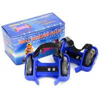 

Adjustable Heel 2 Wheels Flashing Skate Roller With Led Lights Shoes Heel Skate small whilwind pulley