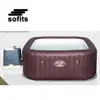 Bestway 54173 Maldives Hydro Jet Pro bubble hot tub spa inflatable tub pedicure spa
