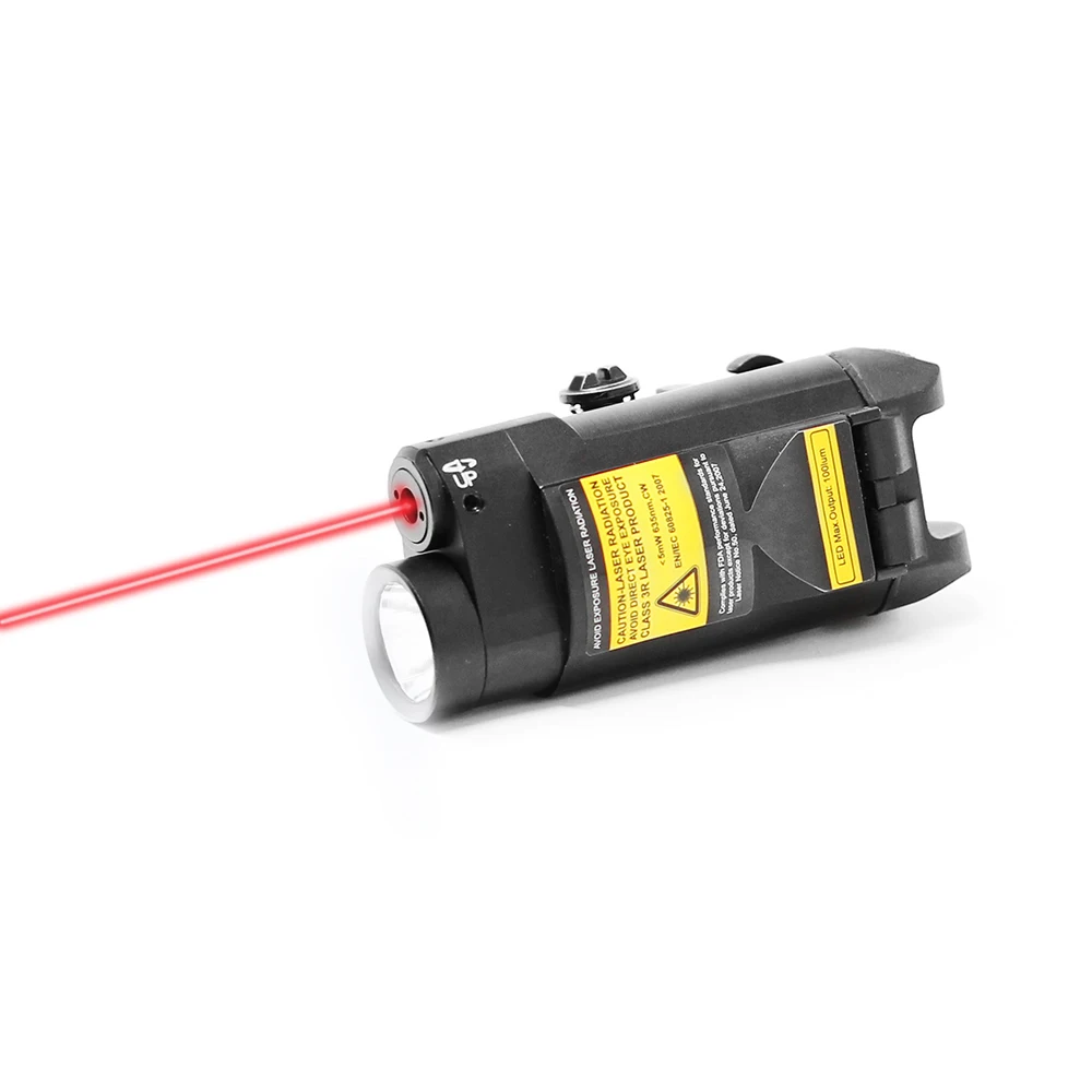 

Laser aimer / LED illuminator red laser sight with universal weapon mount