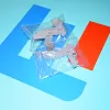 Side door hook handle for Kyocera KM1620 2020 2050 1635 2035 2550 1650 220 parts for printer