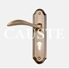 Artistic high technical delicate antique copper door handle lock