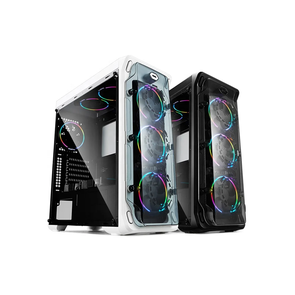 

2021 Sell Well New Full Tower ATX Case PC Gaming Case with USB 3.0 HD Audio