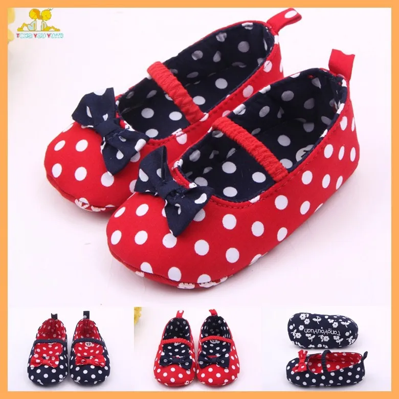 red bottom shoes for baby girl