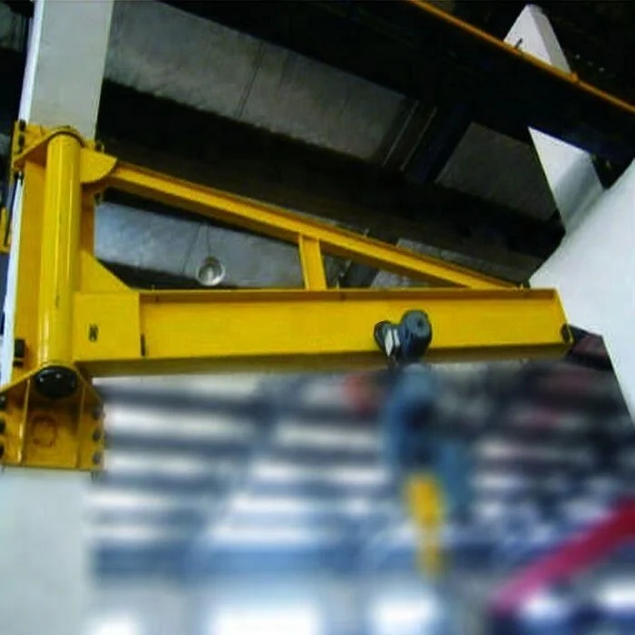180 degree rotating wall monted jib crane 3 ton