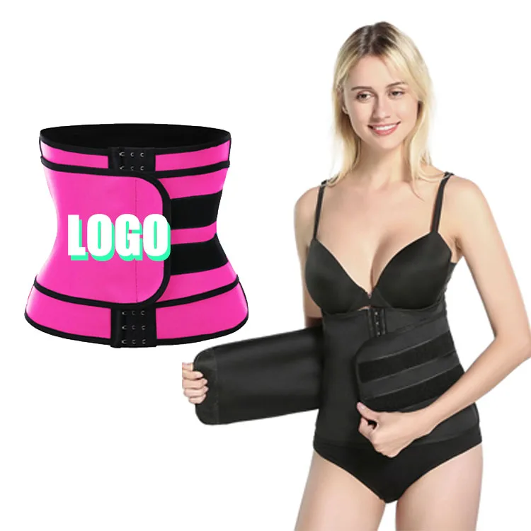 

Rose Red Queen Size Sticker Sauna Waist Shaper Neoprene Moisture Wicking Waist Trainer