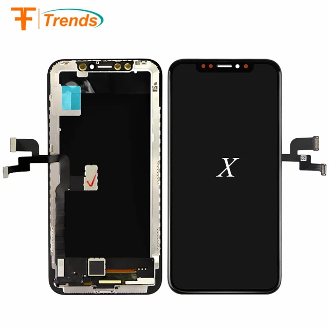 

Tianma TFT Display Replacement for iphone x Lcd Screen for iPhone x Cell Phone Repair Part, Black