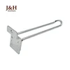 U Shape Metal Hooks Double Wire Slatwall Display Looped Hooks for Hanging Candy