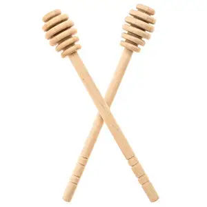 Image of 2018 New Product High Quality Beech Wooden Honey Spoon