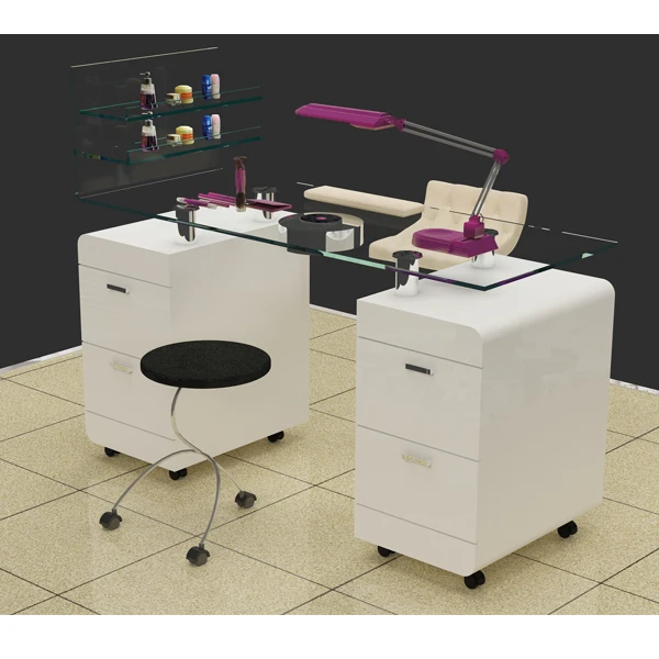 Nail Salon Furniture Modern Nail Table Manicure Table - Buy Manicure ...