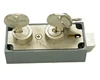 2 Key Holes Blade Transparent Lock Safe Deposit box locksmith mosler586a