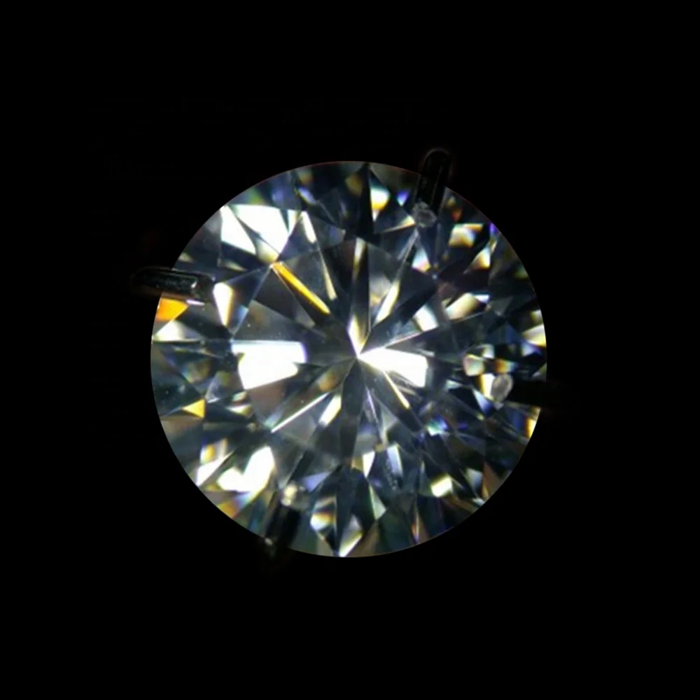 

Synthetic round EF color moissanite diamond manufacturing cheapest price inset wedding rings