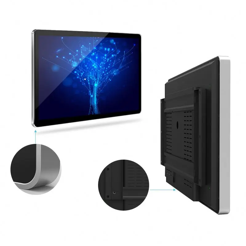 
Super Slim! Wall Mounting android wifi lcd touchscreen monitor 