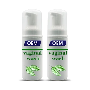 Natural Wholesale Lady Care Foam Antibacterial Vaginal Wash Feminine Private Label Vaginal Wash