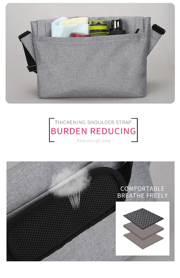 MarkRyden Modern trendy College sling school bag new models canvas Oxford messenger men vintage bag