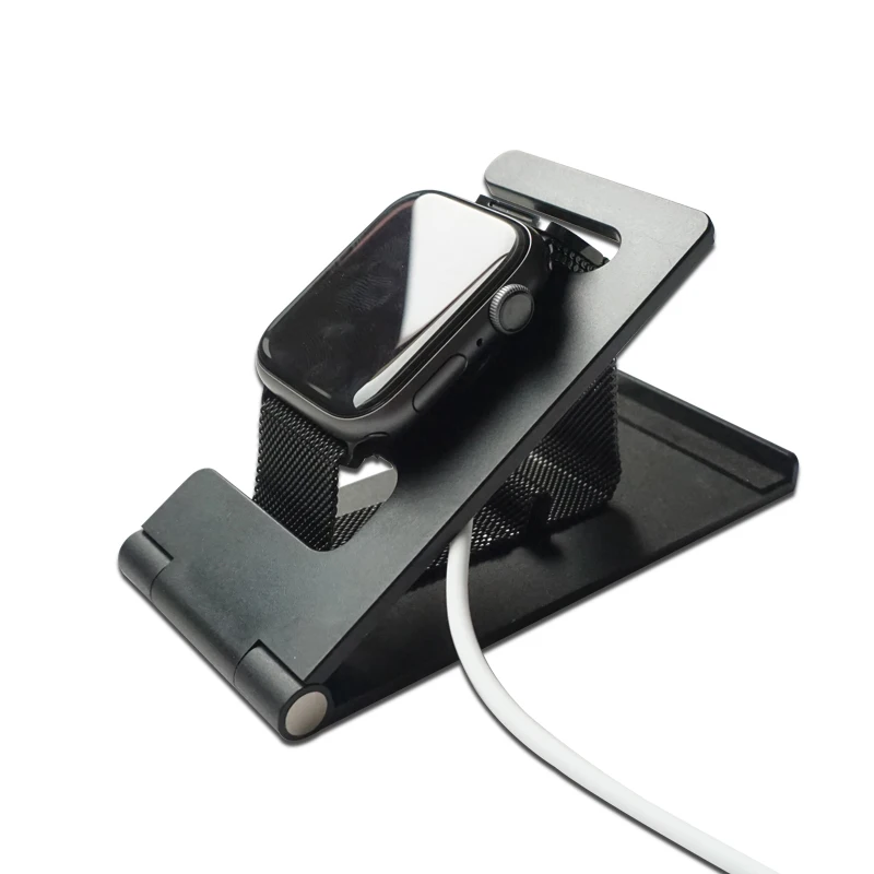 

Plastic desk Adjustable foldable Phone Stand Holder Mobile Phone Dock, Black, silver, gold, rose gold