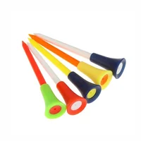 

top multicolored durable colorful rubber plastic golf tee
