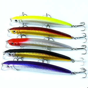 14.5cm 27g Built-in Magnet Ball Casting&Trolling Robot Fish Hard Plastic Floating Minnow Fishing Lure