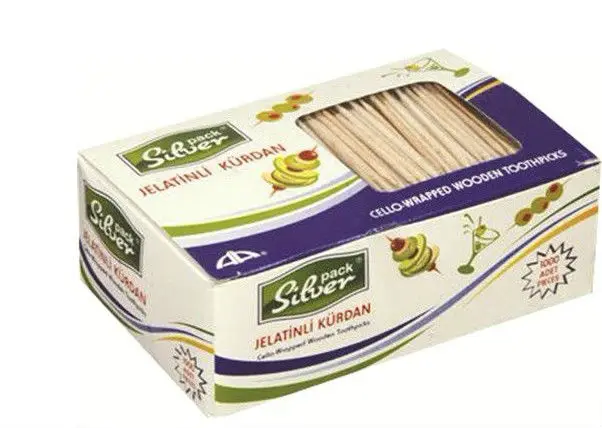 Bamboo  Toothpicks 10000 pcs/box(2.0*65mm)