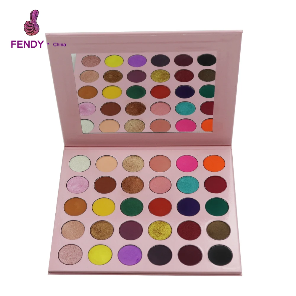 

Ready to ship High Pigment Small MOQ 30color Private Label Makeup Eyeshadow Palette, 30colors