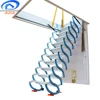 Adjustable Carbon Steel Straight Staircase Super Agility Folding Ladder