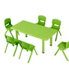 plastic kids school chair and table set cheap price