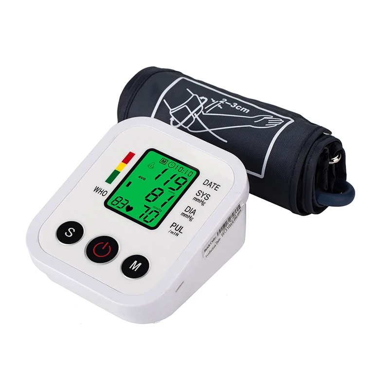 MK-B869YC Blood Pressure Monitor Upper Arm/Wrist Blood Watch With Manual