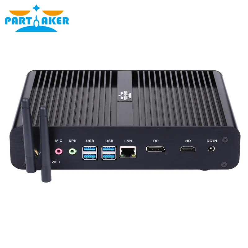 I7 Mini PC Intel Core i7 8550U Quad Core 4.0GHz 8MB Cache Fanless Mini Computer Win 10 4K HTPC Intel UHD Graphics 620 Wifi