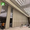 Movable partition with Aluminium Frame Fabric hard box , for 5 star hotel ,modern wall interior