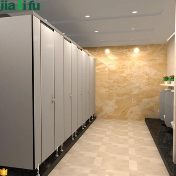 Light Gray Compact Hpl Toilet Partition Wall And Door Low Prices Custom Bathroom Partition Wall Set Light Gray Compact Hpl Toilet Partition Wall And Door Low Prices Custom Bathroom Partition Wall Set