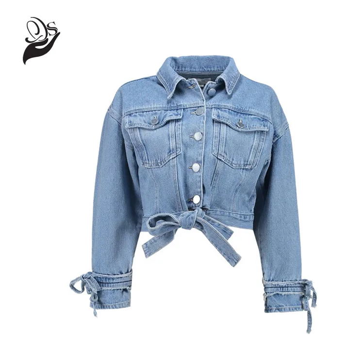 2019 Nouvelle Conception De Mode Femmes Denim Manteau 2019 Nouvelle Conception De Mode Femmes Denim Manteau