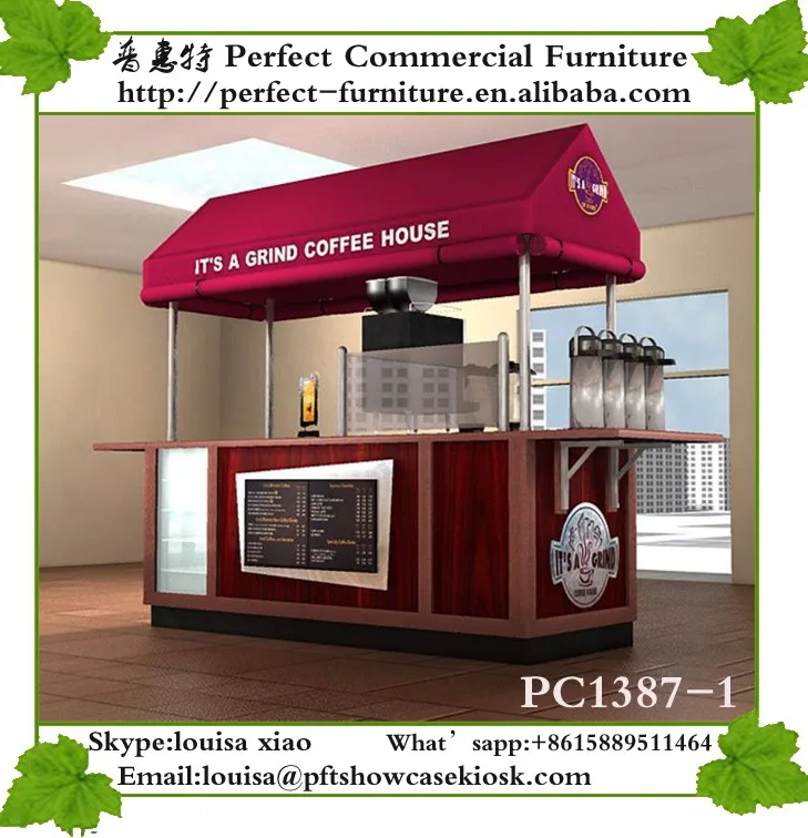 2017 Stainless Steel Outdoor Food Kiosk The Factory Price Mobile Food