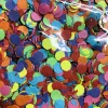 wedding and festival antiflaming confetti paper 0.5cmx0.5cm mix color party