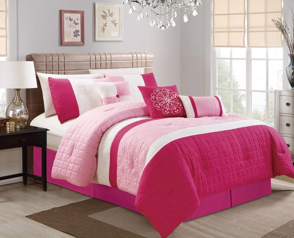 Cheap Hot Pink Comforter Full, find Hot Pink Comforter Full deals on