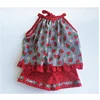 Wholesale Custom Baby Girls Gingham Ruffle Sundress