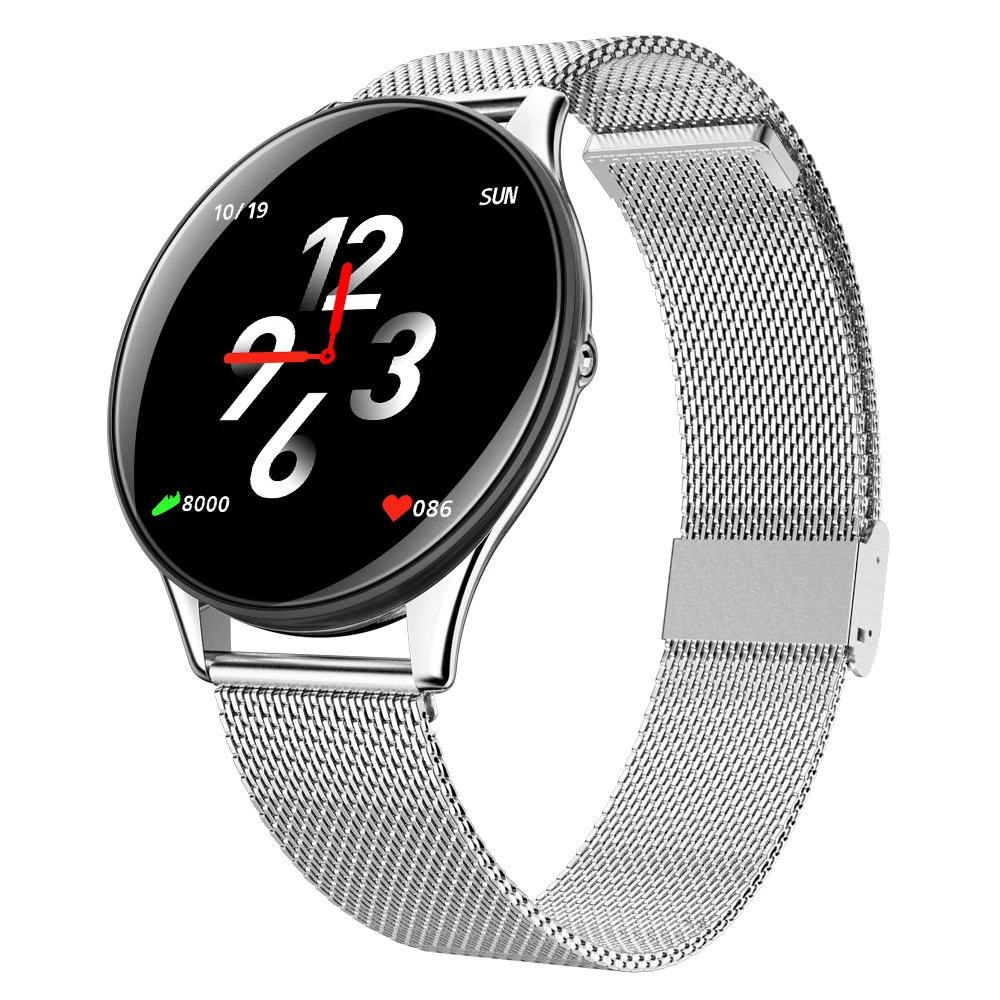 

2019 Round smart watch for apple fitness ce rohs smart bracelet reloj inteligente cicret smart bracelet