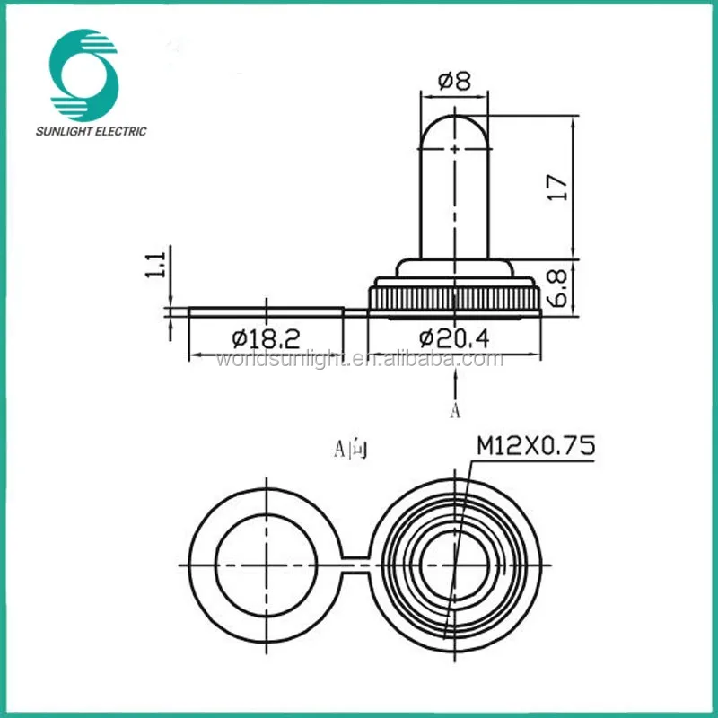 10 Stück Schutzkappe, 12mm, M12 Kippschalter, Spritzwasserschutz, Wasserdicht S4 10 Stück Schutzkappe, 12mm, M12 Kippschalter, Spritzwasserschutz, Wasserdicht S4