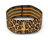 

Leopard Print Stretching Exercise Circle Booty Fabric Resistance Bands