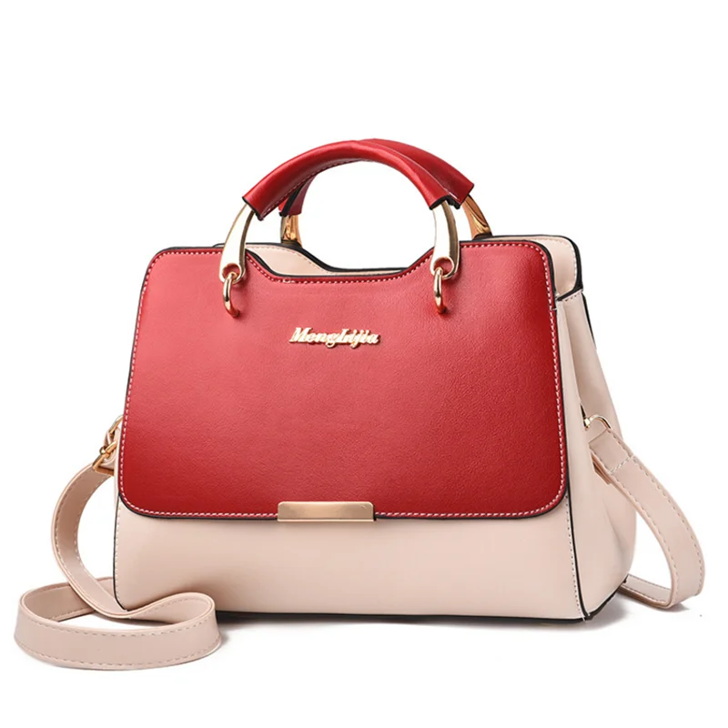 

2018 Autumn fashion professional style ladies handbags single shoulder women handbags pu leather bag, Red / black / light pink / grey