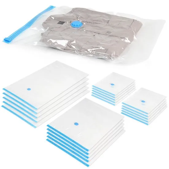 

Plastic vacume storage space saving bags, Transparent