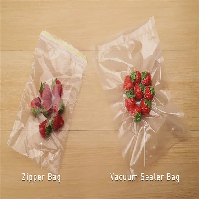 Recyclable Pa Pe Heat Nuts Seal Food Saver Vacuum Plastic Bags Buy En