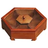 Wooden Jewelry classify Candy Box Portable Small Storage Case Style Desktop Storage Box Artist Tool Box